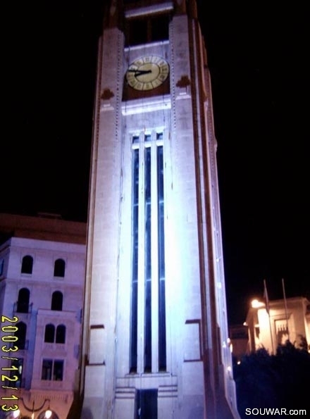 Abed Clock at night